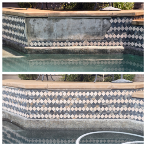 Pool Tile Repair in Elk Grove.